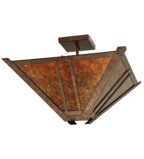Meyda Tiffany Arta 129144 Ceiling Light - Rust,Custom