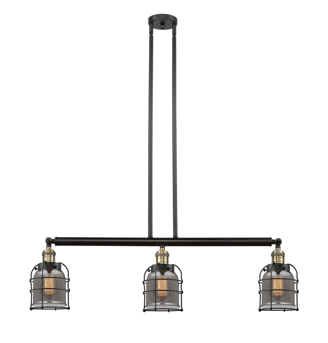 Innovations Franklin Restoration 213-BAB-G53-CE Pendant Light - Black Antique Brass
