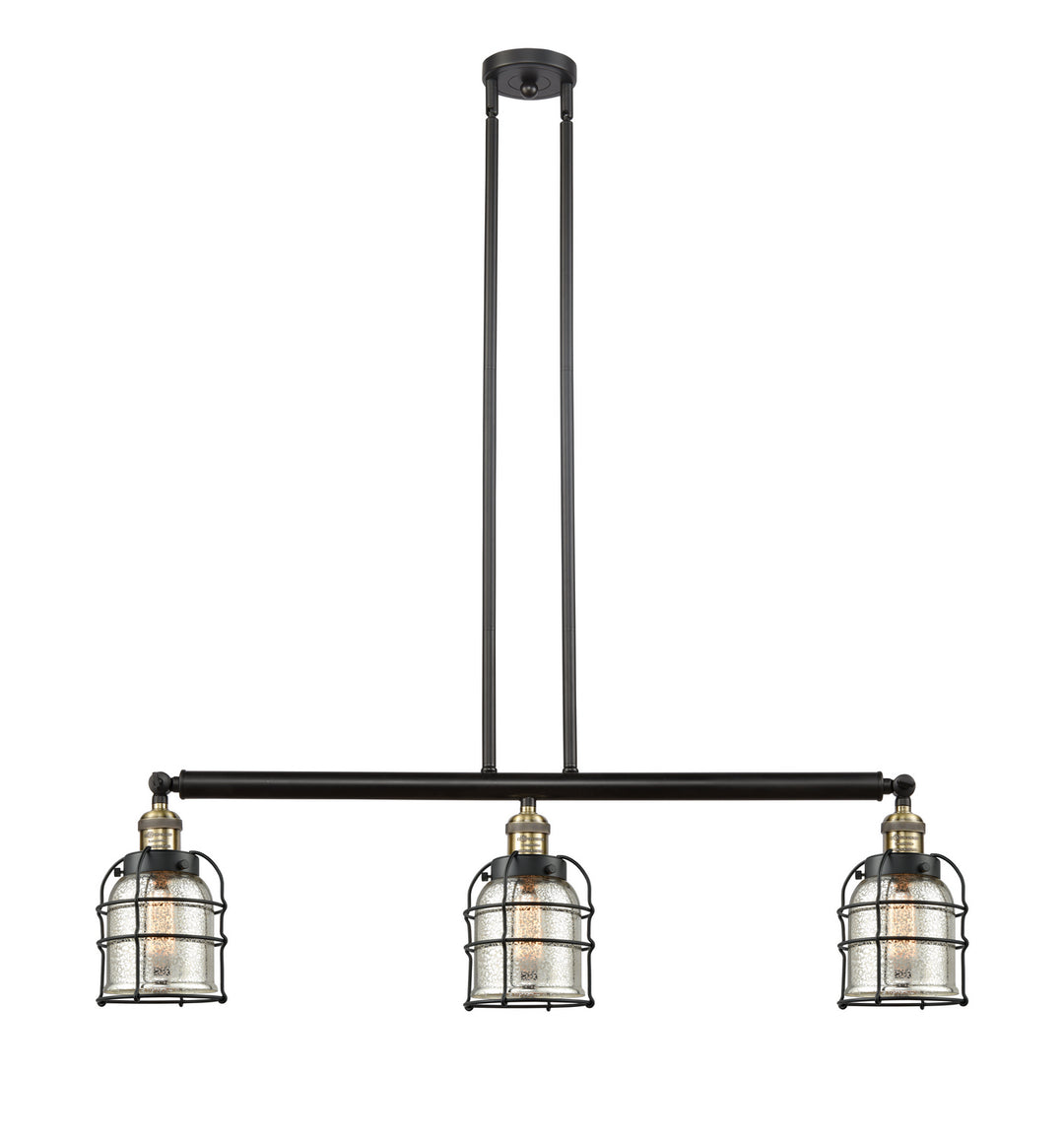 Innovations Franklin Restoration 213-BAB-G58-CE Pendant Light - Black Antique Brass