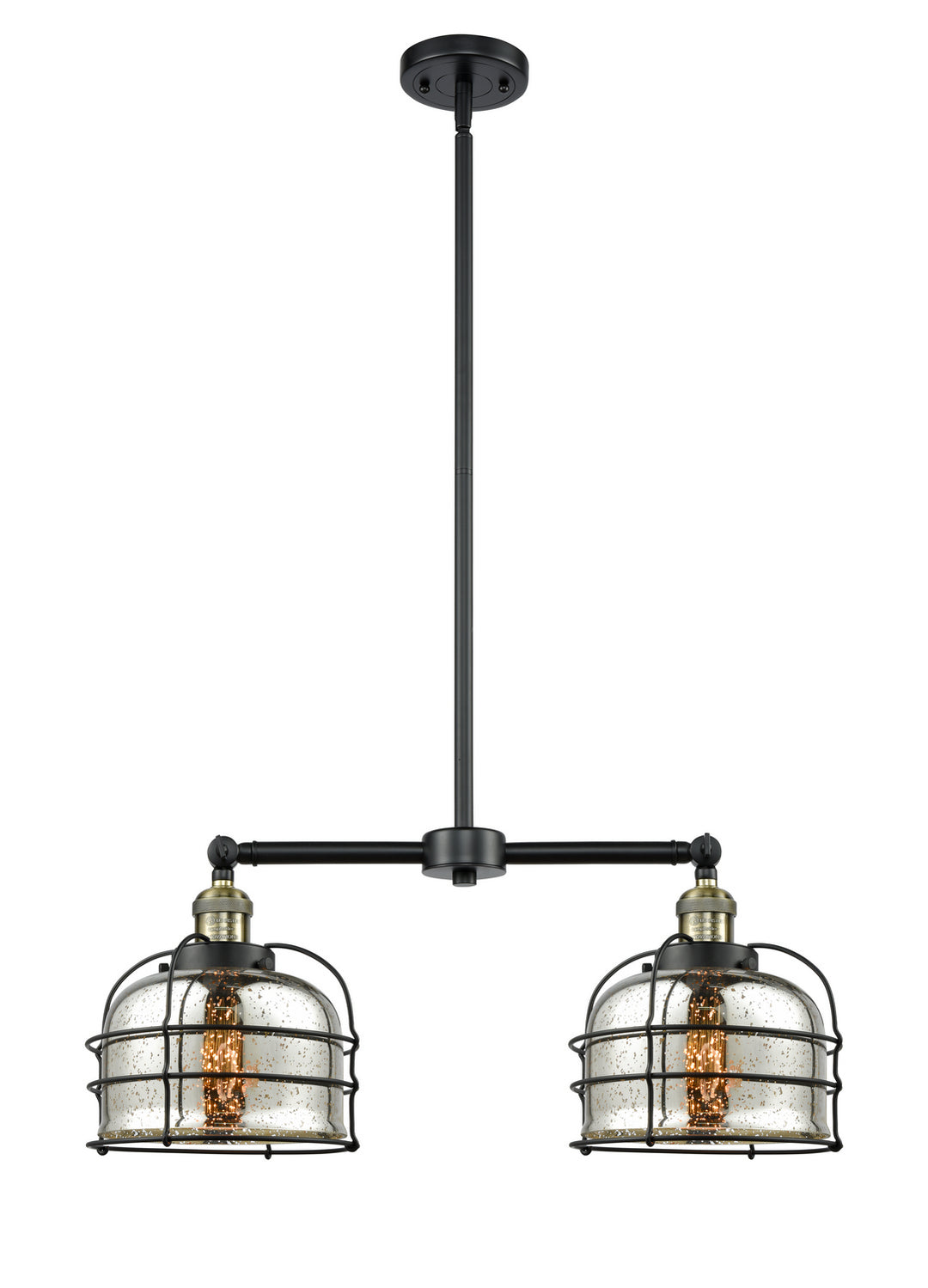 Innovations Franklin Restoration 209-BAB-G78-CE Pendant Light - Black Antique Brass