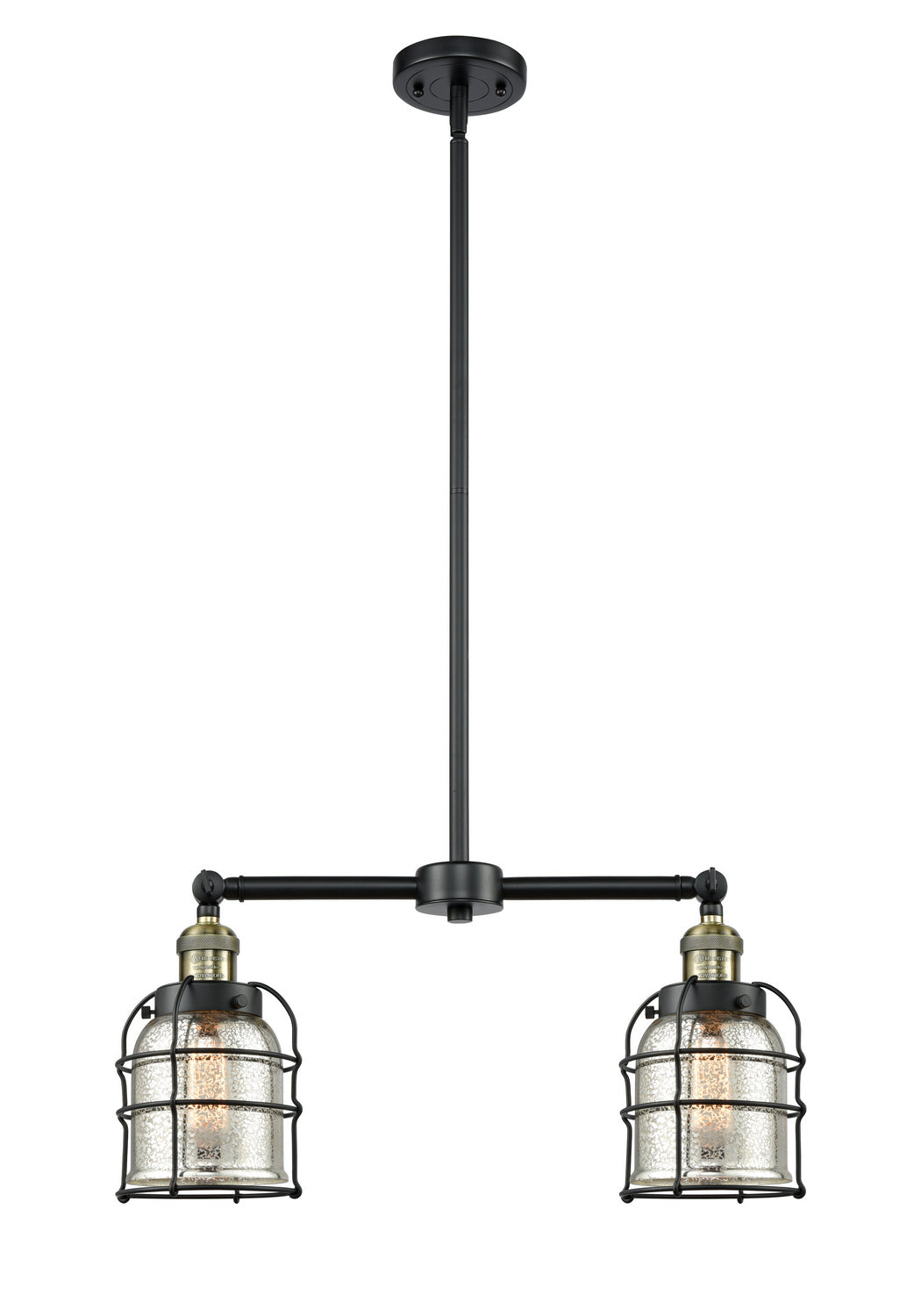 Innovations Franklin Restoration 209-BAB-G58-CE Pendant Light - Black Antique Brass