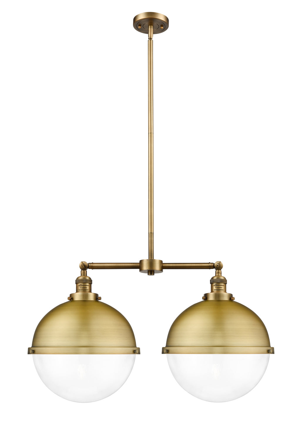 Innovations Franklin Restoration 209-BB-HFS-122-BB Pendant Light - Brushed Brass