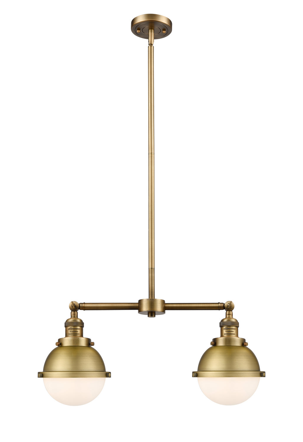 Innovations Franklin Restoration 209-BB-HFS-61-BB Pendant Light - Brushed Brass
