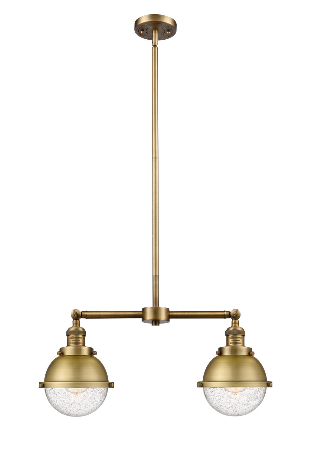 Innovations Franklin Restoration 209-BB-HFS-64-BB Pendant Light - Brushed Brass