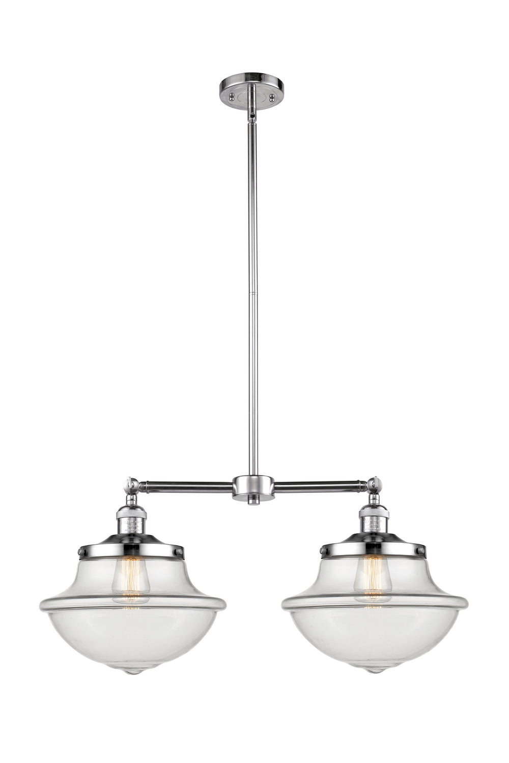 Innovations Franklin Restoration 209-PC-G542 Pendant Light - Polished Chrome