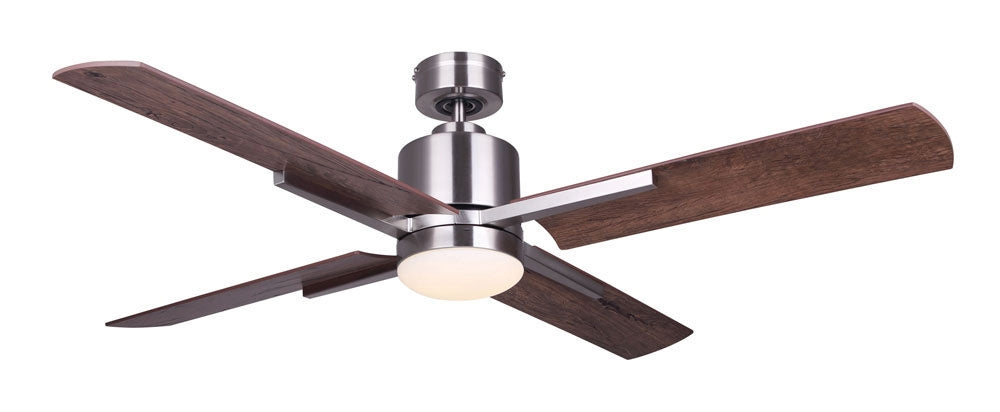 Canarm Loxley CF52LOX4BN Ceiling Fan - Brushed Nickel