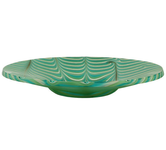 Meyda Tiffany Lighting 129205 Metro Fusion Glass Plate Home Decor Two-Tone