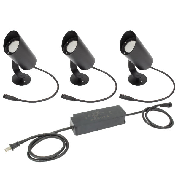 American Lighting SPKPL-LDS-RGBTW-3KIT-BK  Spektrum+ Outdoor Black