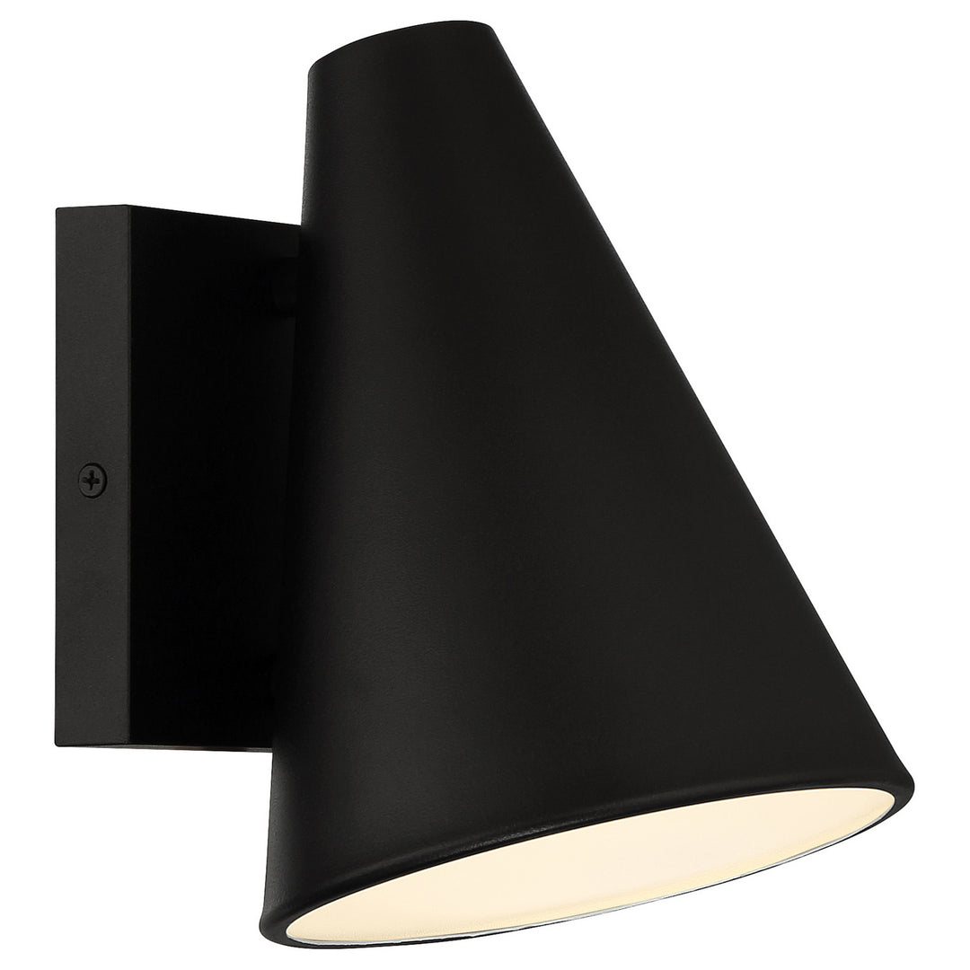 Access Lighting 20143LEDDMG-BL Modern Cannon Outdoor Black