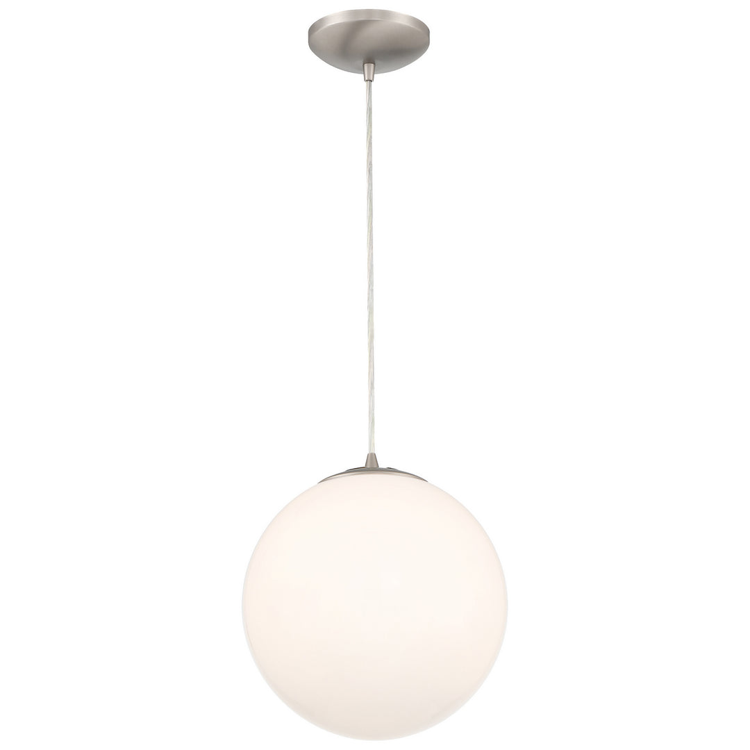 Access Pearl 23941-BS/OPL Pendant Light - Brushed Steel