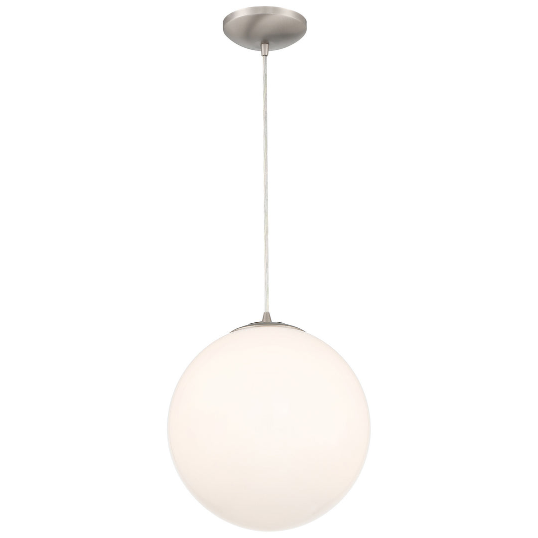 Access Pearl 23944-BS/OPL Pendant Light - Brushed Steel