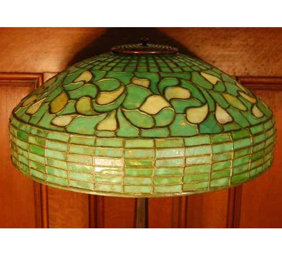 Meyda Tiffany Lighting 129287 Roseborder Three Light Table Lamp Lamp Bronze / Dark