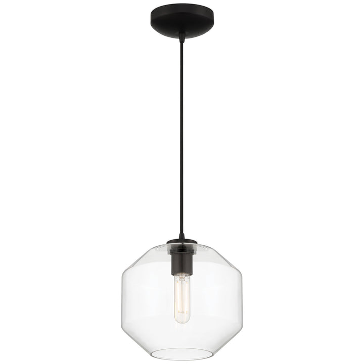 Access Clarity 29011LEDDLP-BL/CLR Pendant Light - Black