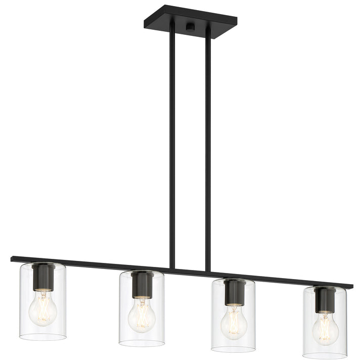 Access Oslo 62586LEDDLP-MBL/CLR Pendant Light - Matte Black