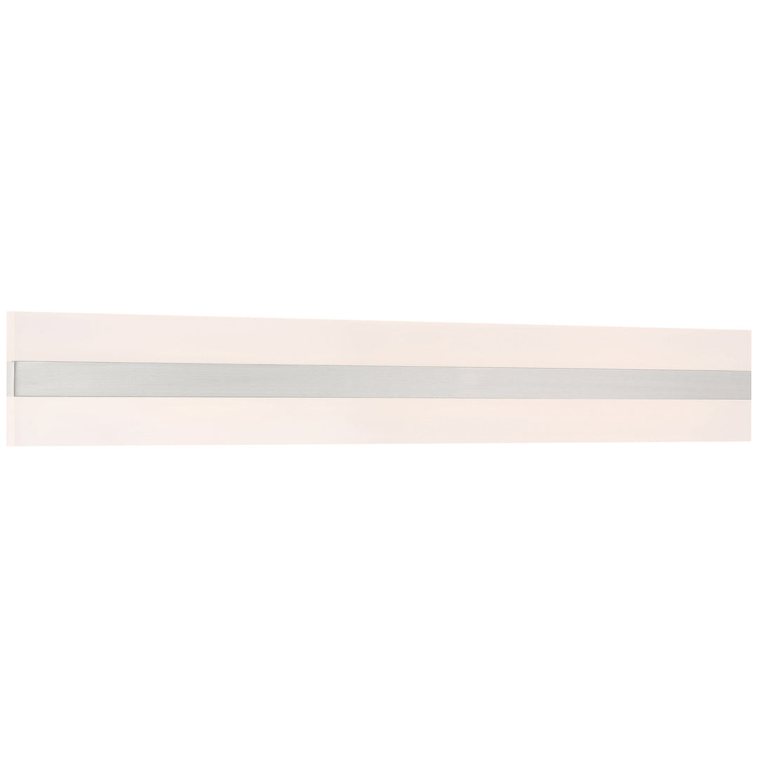 Access Netherton 62593LEDD-BS/ACR Bath Vanity Light 36 in. wide - Brushed Steel