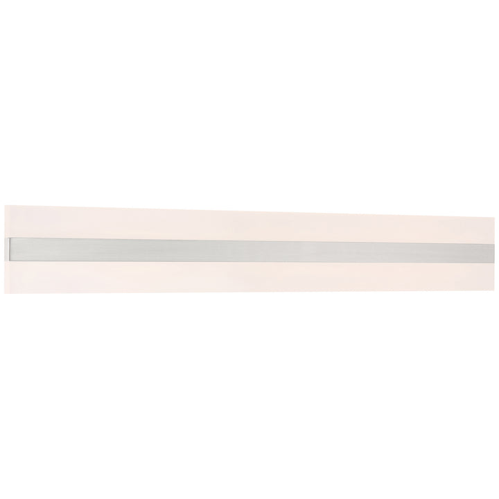 Access Netherton 62593LEDD-BS/ACR Bath Vanity Light 36 in. wide - Brushed Steel