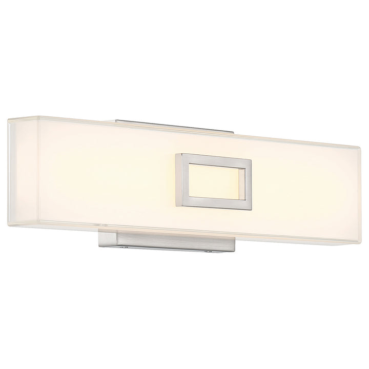 Access Restore 62611LEDD-BS/OPL Bath Vanity Light 18 in. wide - Brushed Steel