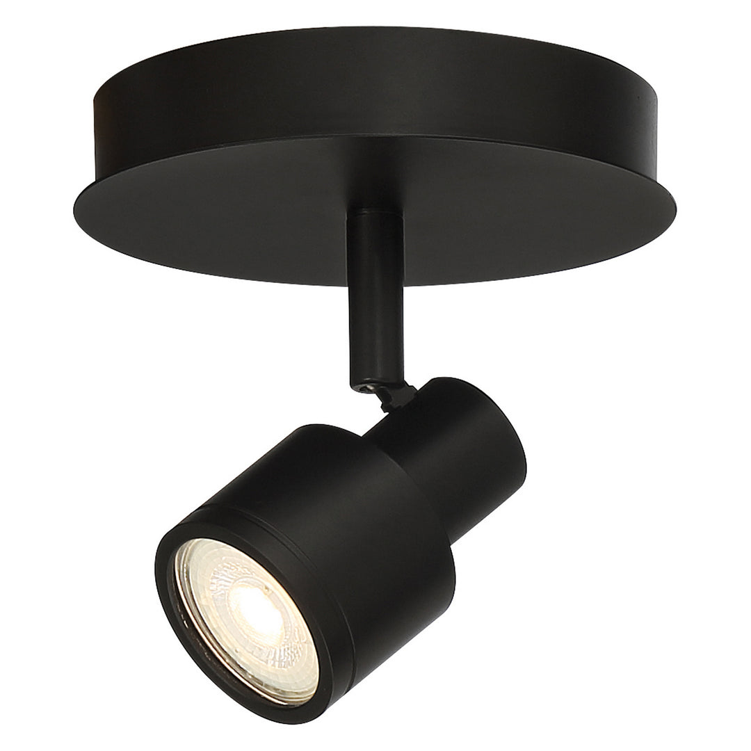 Access Lighting 63071LEDDLP-MBL Modern Lincoln Track Light Matte Black