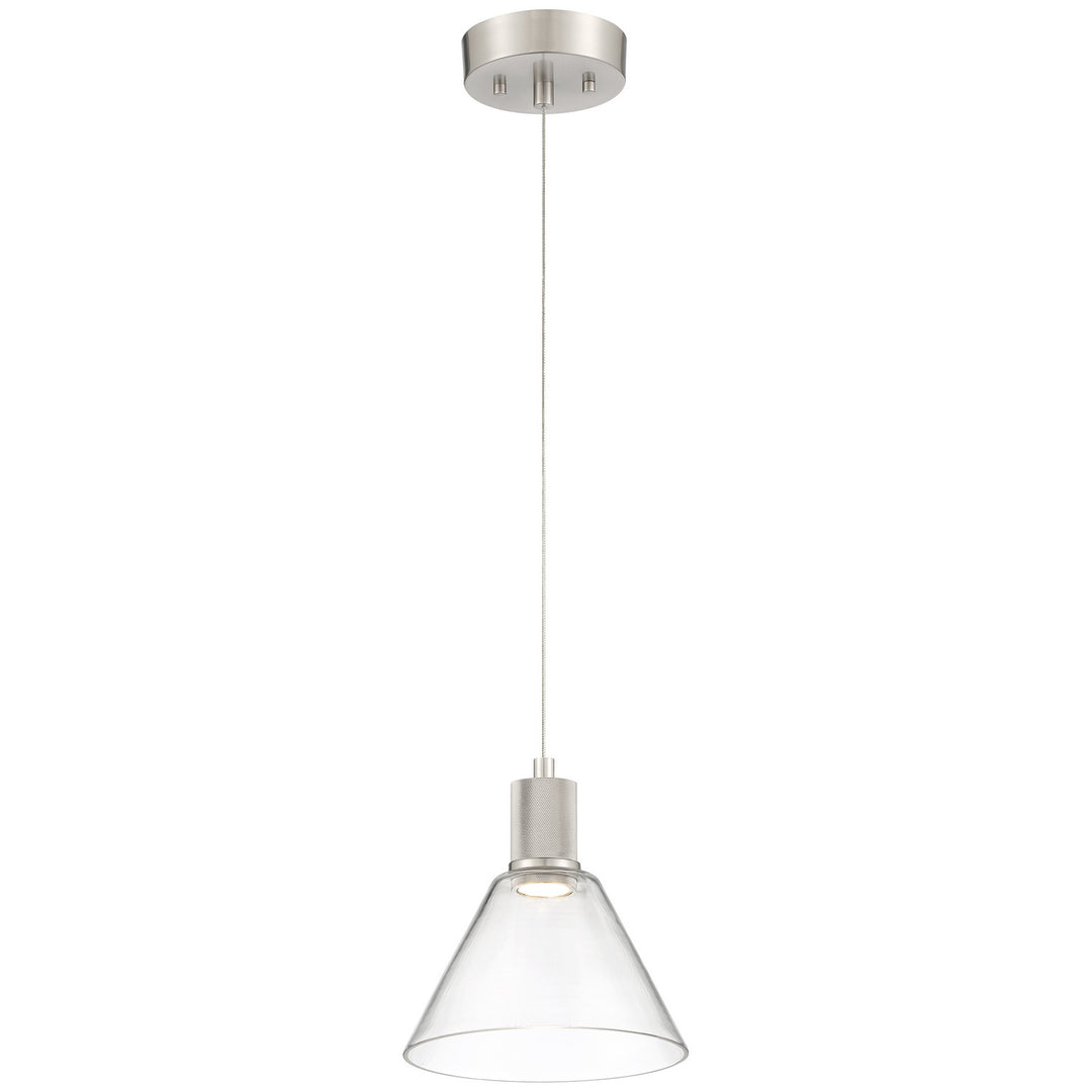 Access Port Nine Martini 63140LEDD-BS/CLR Pendant Light - Brushed Steel