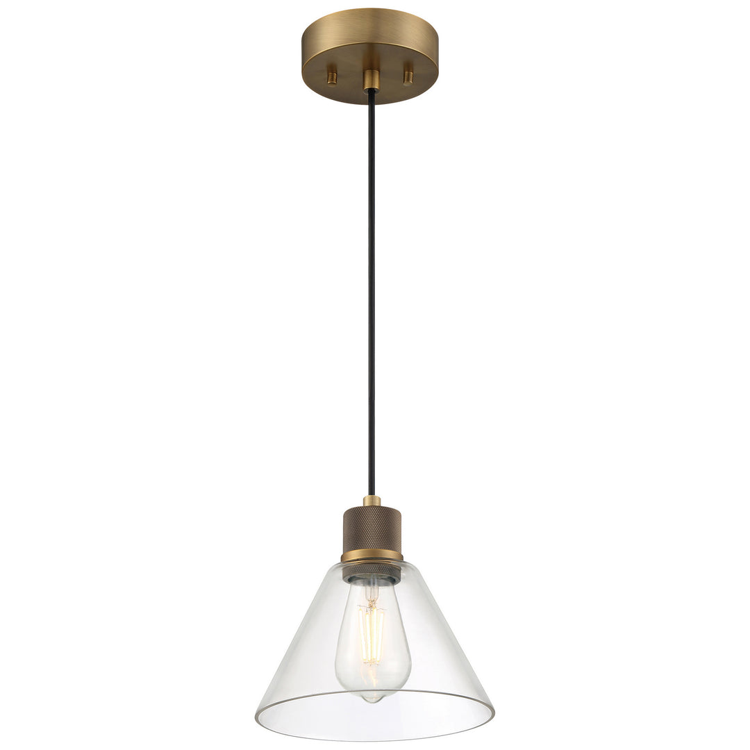 Access Port Nine Martini 63140LEDDLP-ABB/CLR Pendant Light - Antique Brushed Brass