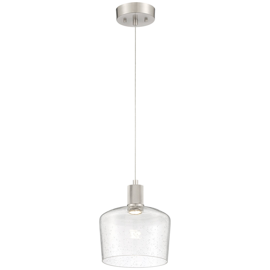 Access Port Nine Chardonnay 63141LEDD-BS/SDG Pendant Light - Brushed Steel