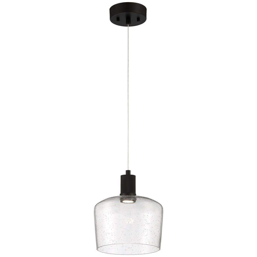 Access Port Nine Chardonnay 63141LEDD-MBL/SDG Pendant Light - Matte Black