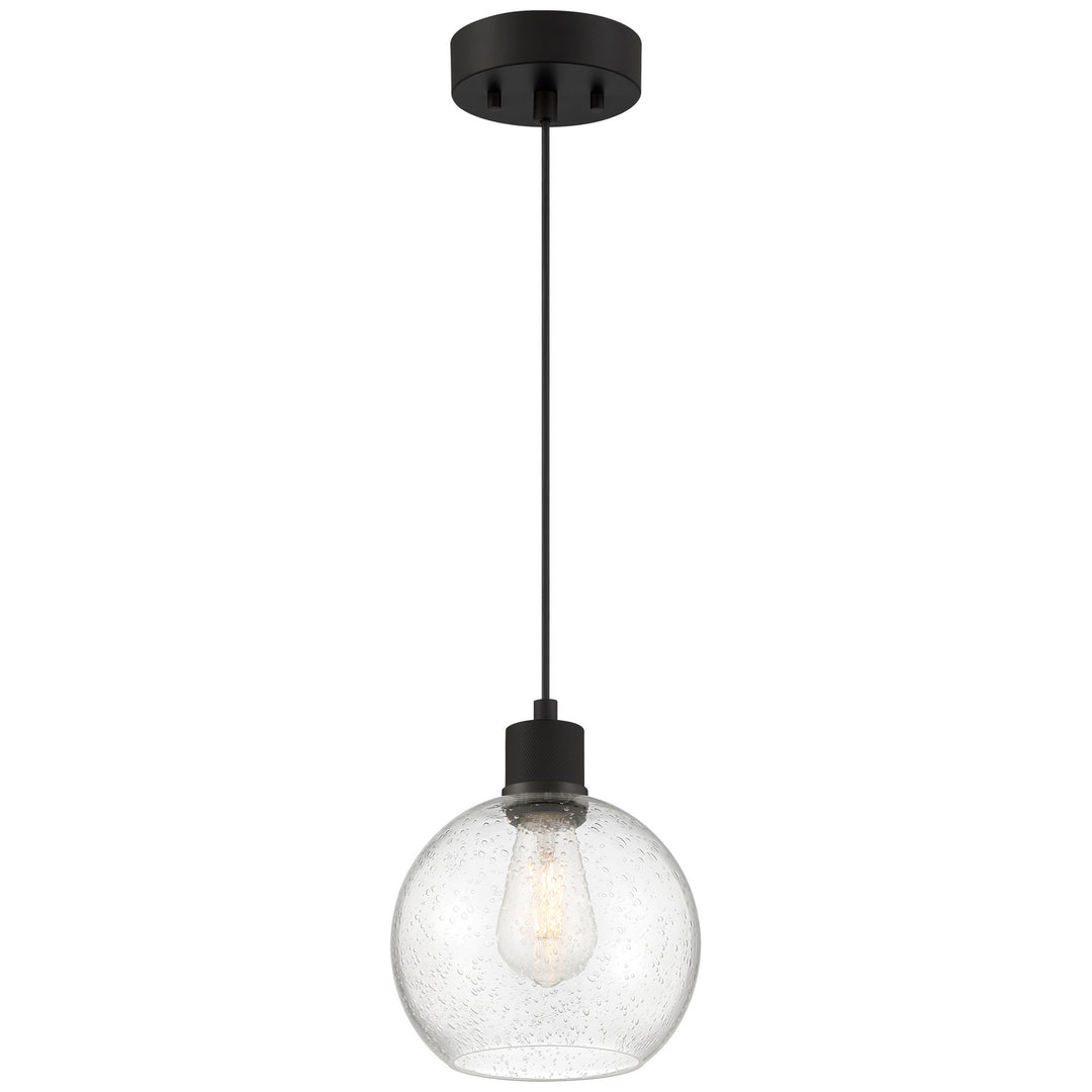 Access Port Nine Burgundy 63142LEDDLP-MBL/SDG Pendant Light - Matte Black