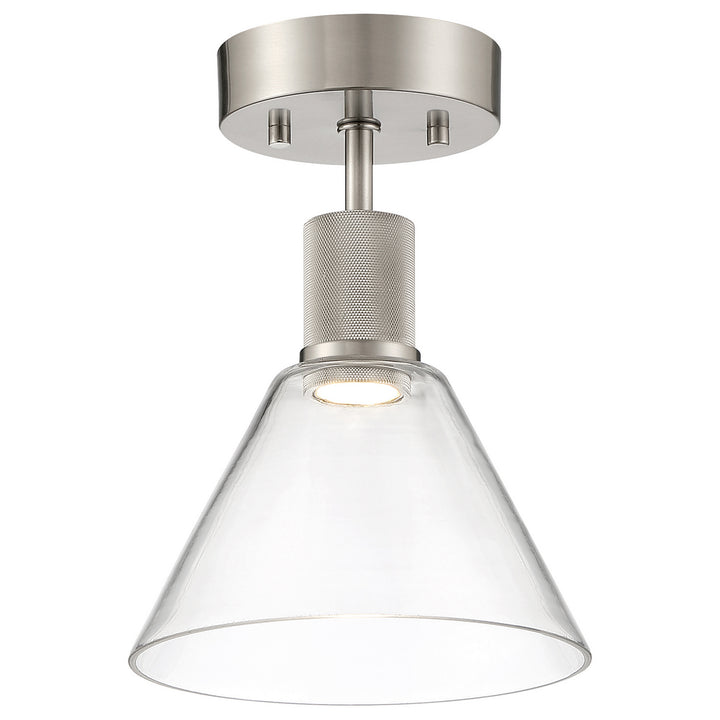 Access Port Nine Martini 63146LEDD-BS/CLR Ceiling Light - Brushed Steel