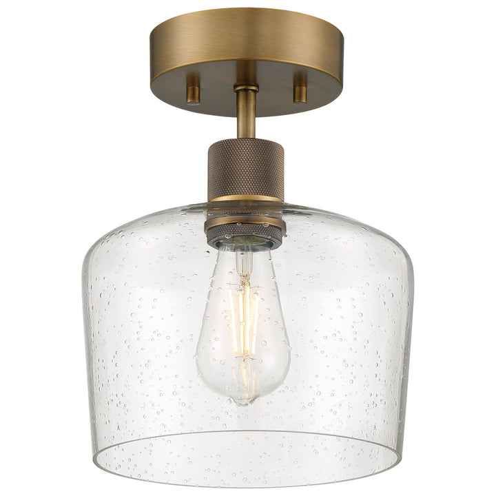 Access Port Nine Chardonnay 63147LEDDLP-ABB/SDG Ceiling Light - Antique Brushed Brass