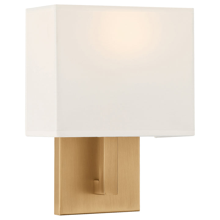 Access Mid Town 64061LEDDLP-ABB/WH Wall Sconce Light - Antique Brushed Brass