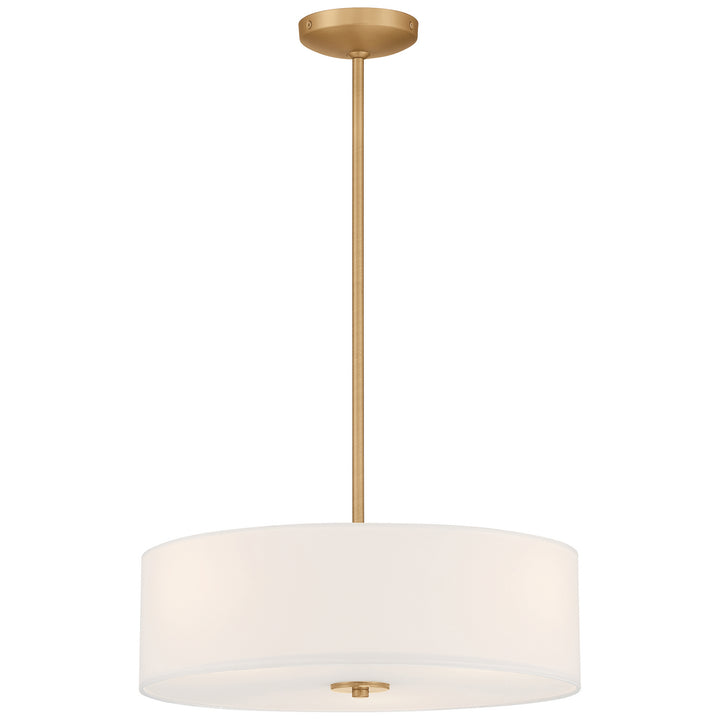 Access Mid Town 64065LEDDLP-ABB/WH Pendant Light - Antique Brushed Brass