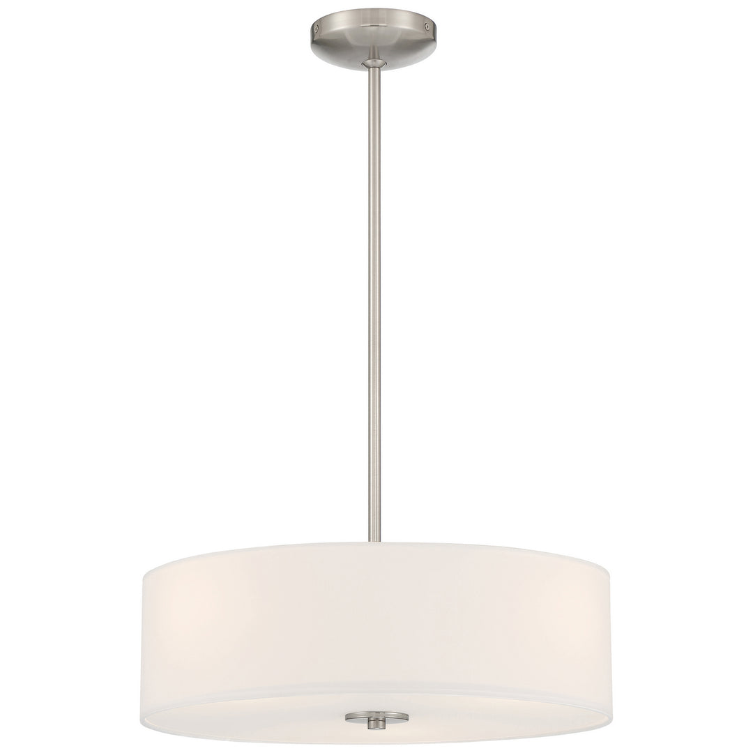 Access Mid Town 64065LEDDLP-BS/WH Pendant Light - Brushed Steel