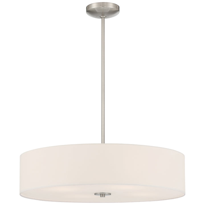 Access Mid Town 64066LEDDLP-BS/WH Pendant Light - Brushed Steel