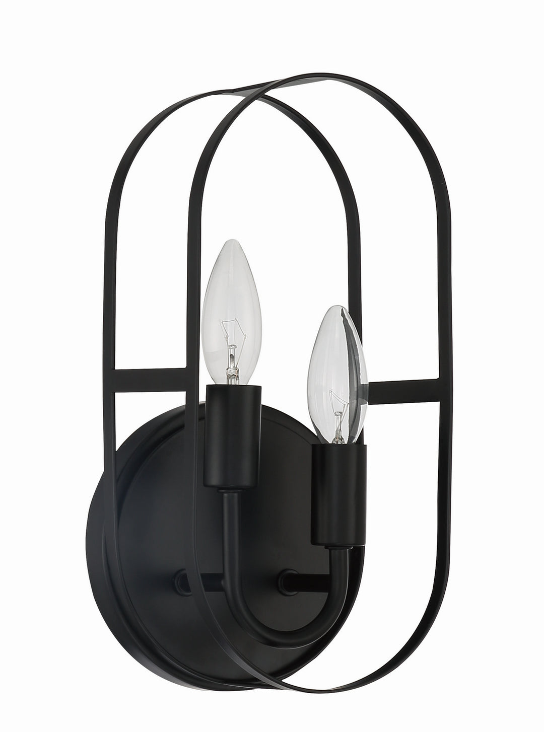 Craftmade Mindful 12806FB2 Wall Sconce Light - Flat Black