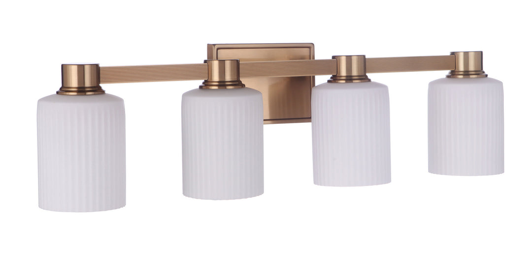 Craftmade Bretton 12928SB4 Bath Vanity Light 29 in. wide - Satin Brass