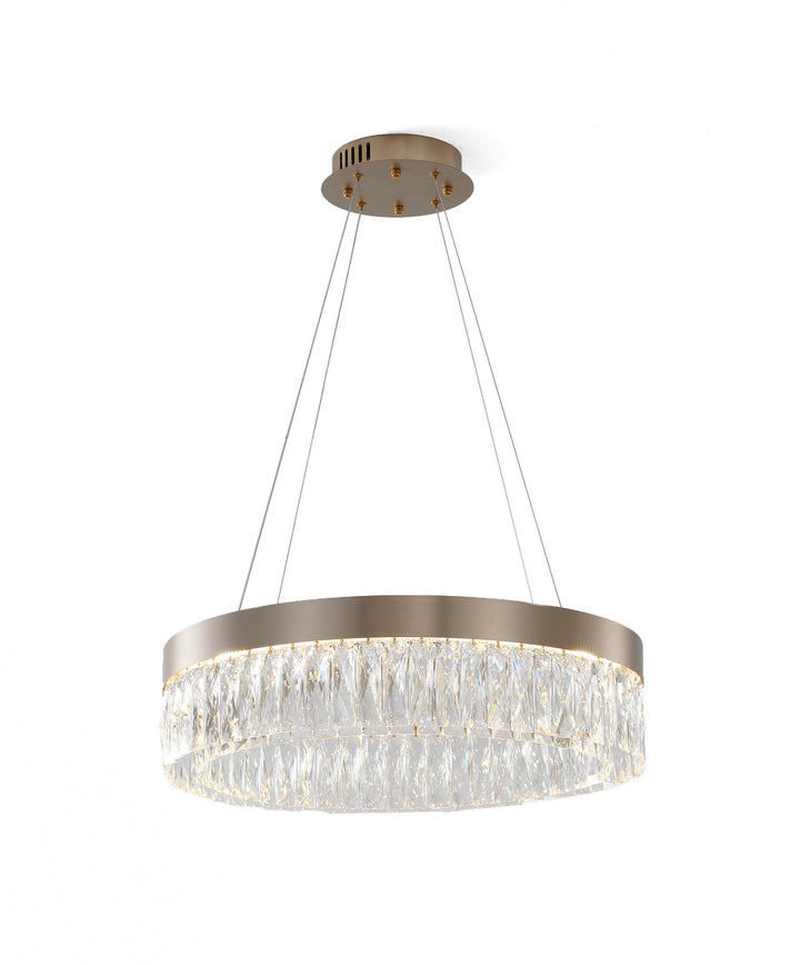 Bethel International FT94C24G/3K-1 Chandelier Light - Gold