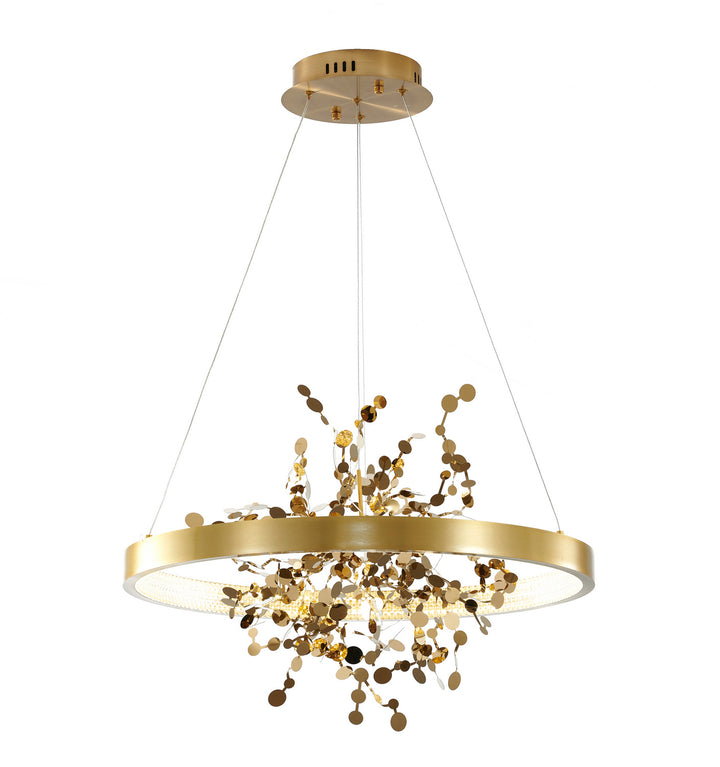 Bethel International GL351C24G3K Chandelier Light - Sand Gold