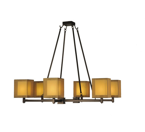 Meyda Tiffany Horizon Bay 129378 Chandelier Light - Mahogany Bronze