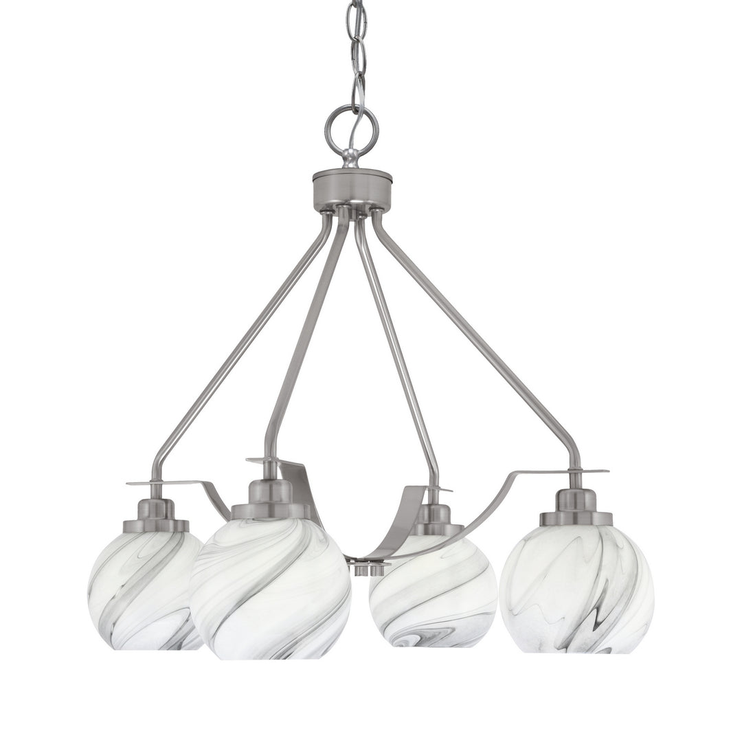 Toltec Odyssey 2604-bn-4109 Chandelier Light - Brushed Nickel