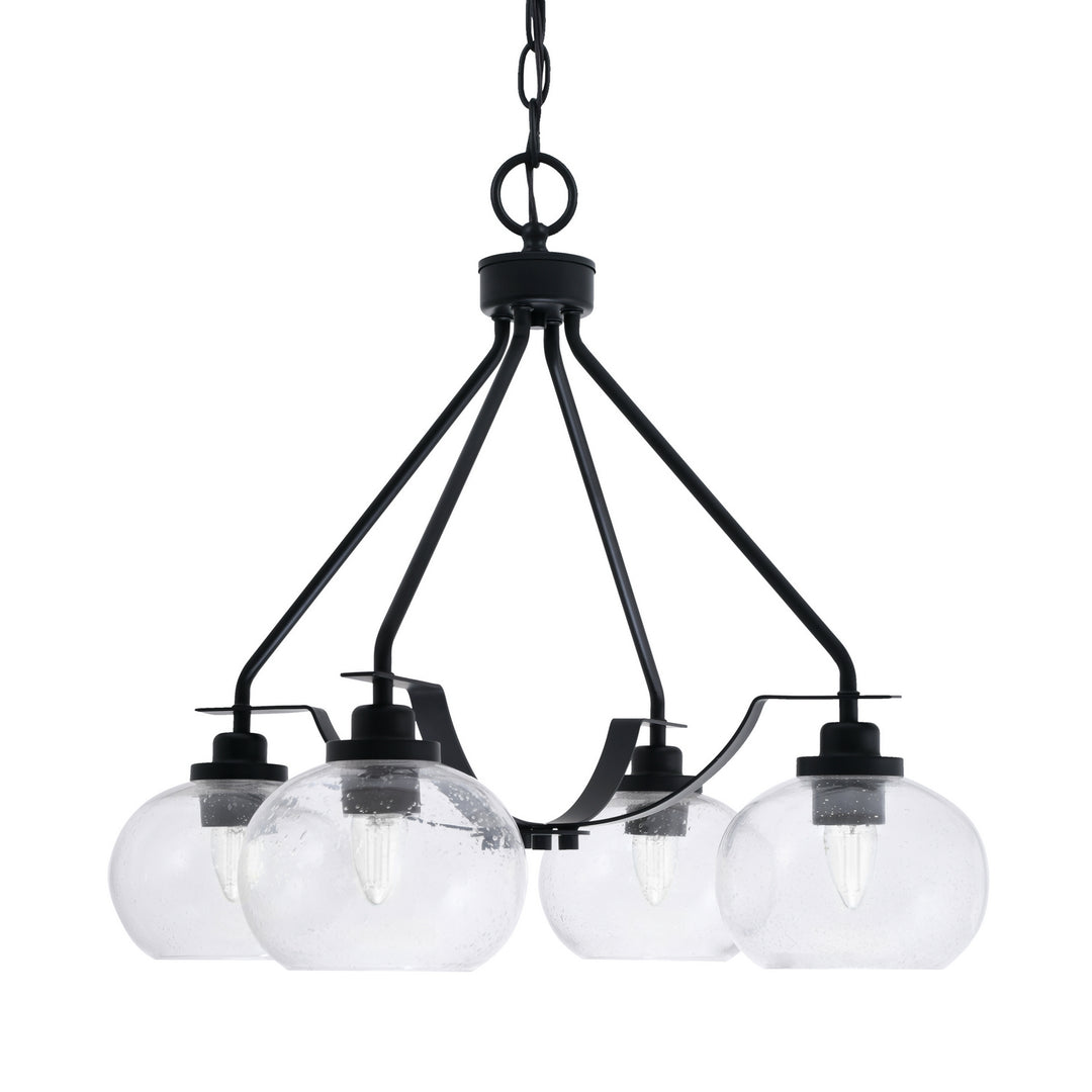 Toltec Odyssey 2604-mb-202 Chandelier Light - Matte Black