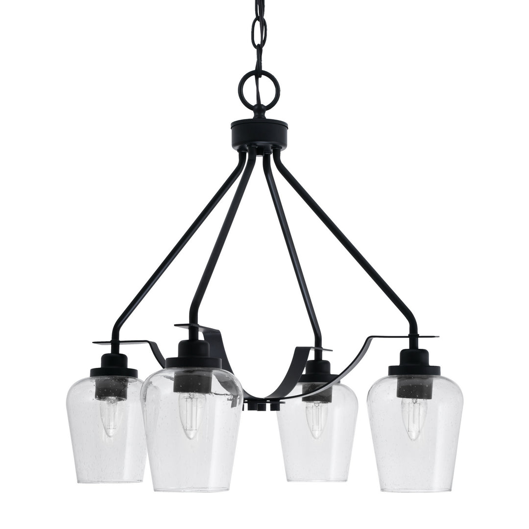 Toltec Odyssey 2604-mb-210 Chandelier Light - Matte Black