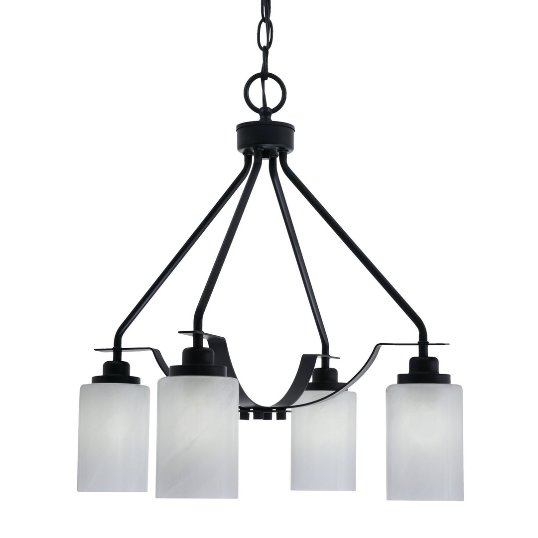 Toltec Odyssey 2604-mb-3001 Chandelier Light - Matte Black