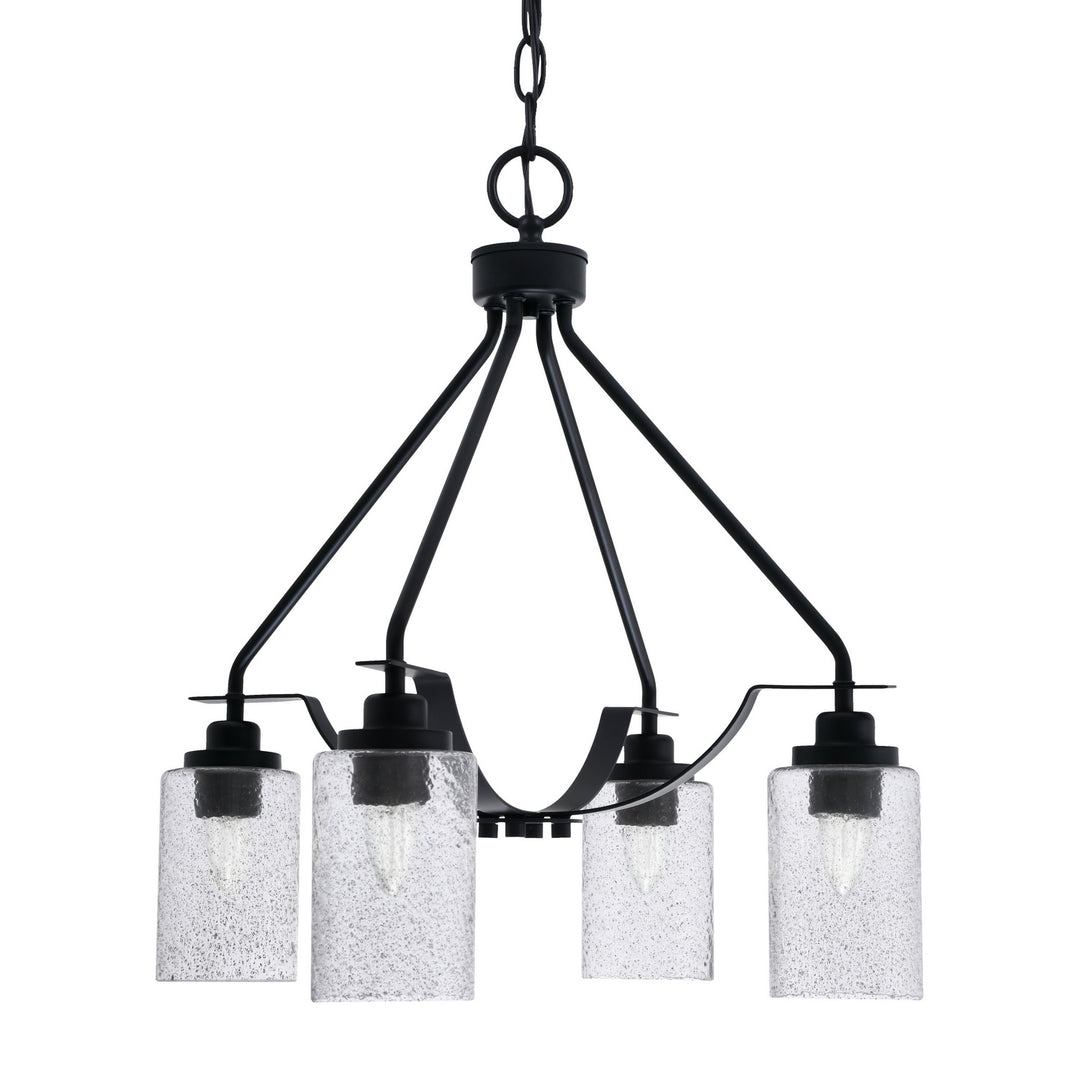 Toltec Odyssey 2604-mb-3002 Chandelier Light - Matte Black