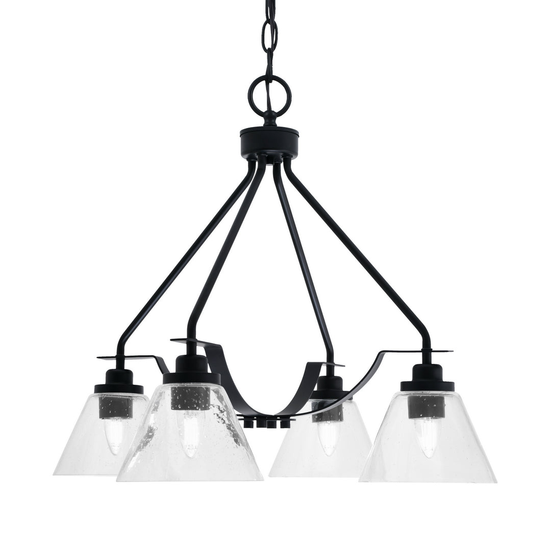 Toltec Odyssey 2604-mb-302 Chandelier Light - Matte Black