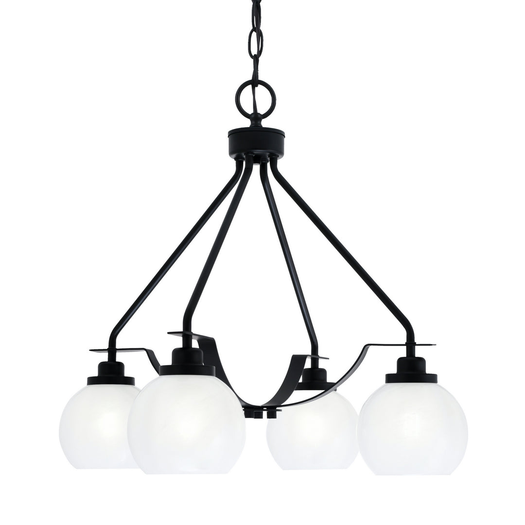 Toltec Odyssey 2604-mb-4101 Chandelier Light - Matte Black