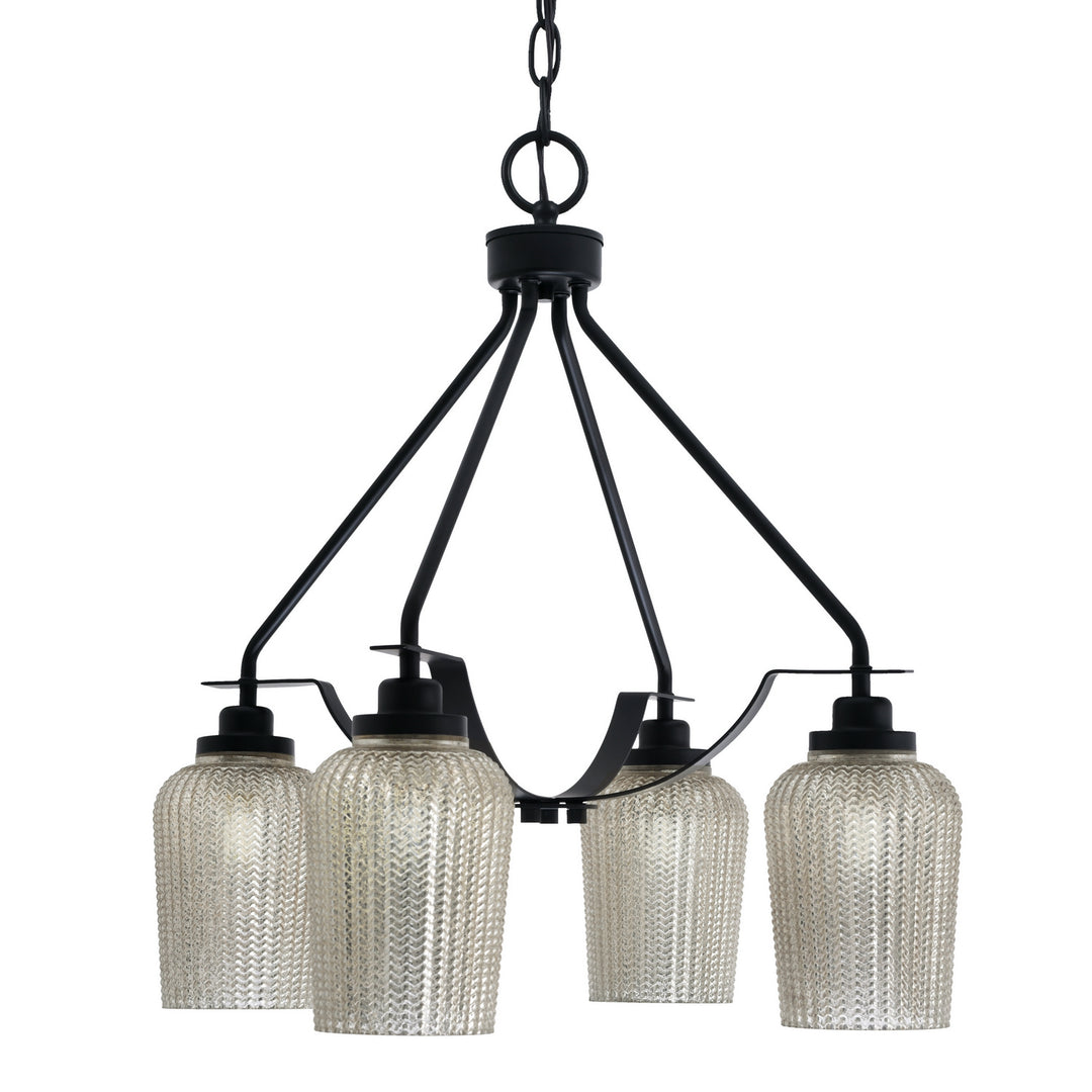 Toltec Odyssey 2604-mb-4253 Chandelier Light - Matte Black