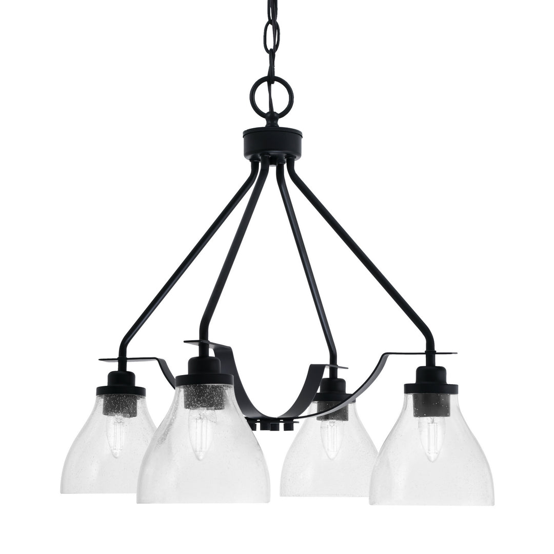 Toltec Odyssey 2604-mb-4760 Chandelier Light - Matte Black