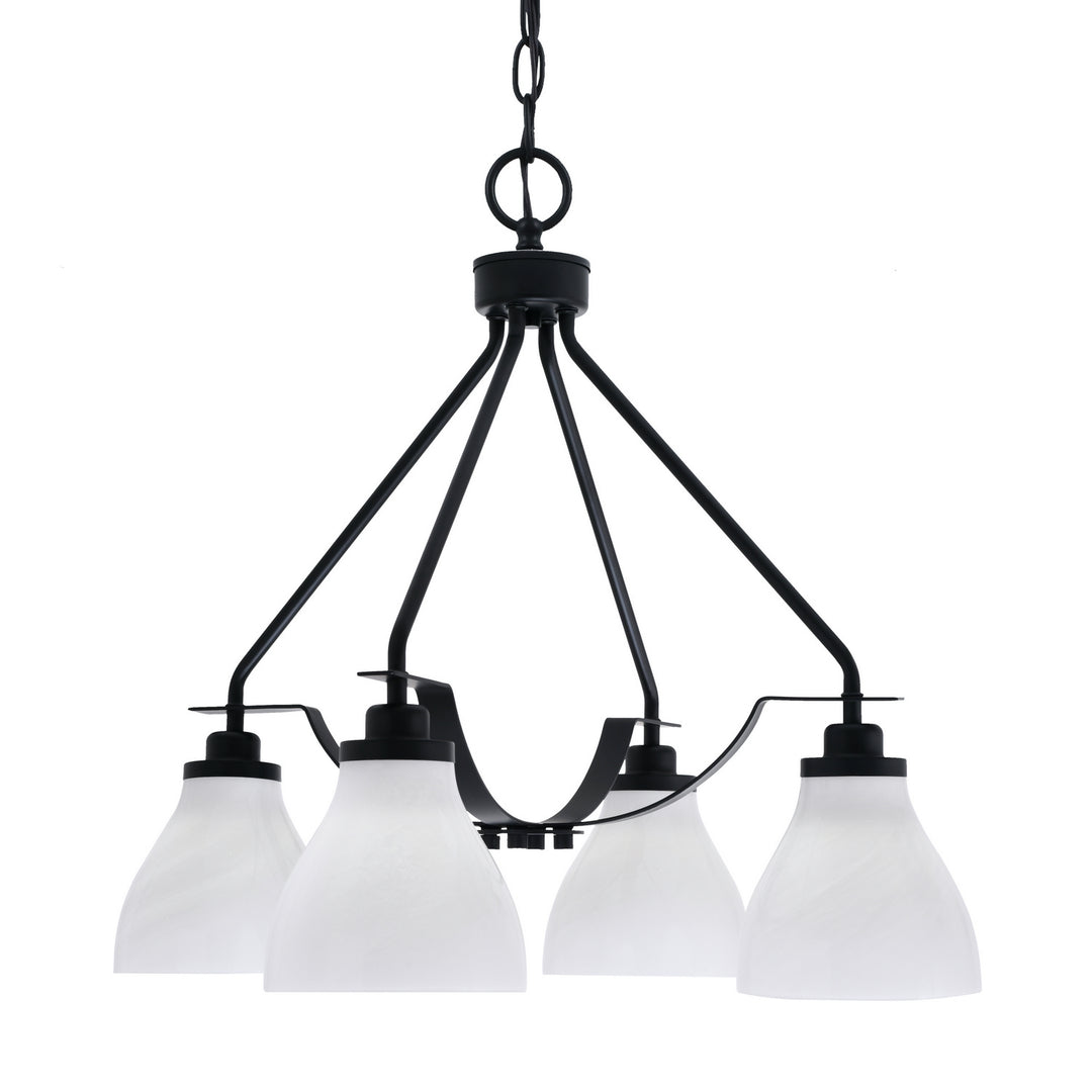 Toltec Odyssey 2604-mb-4761 Chandelier Light - Matte Black