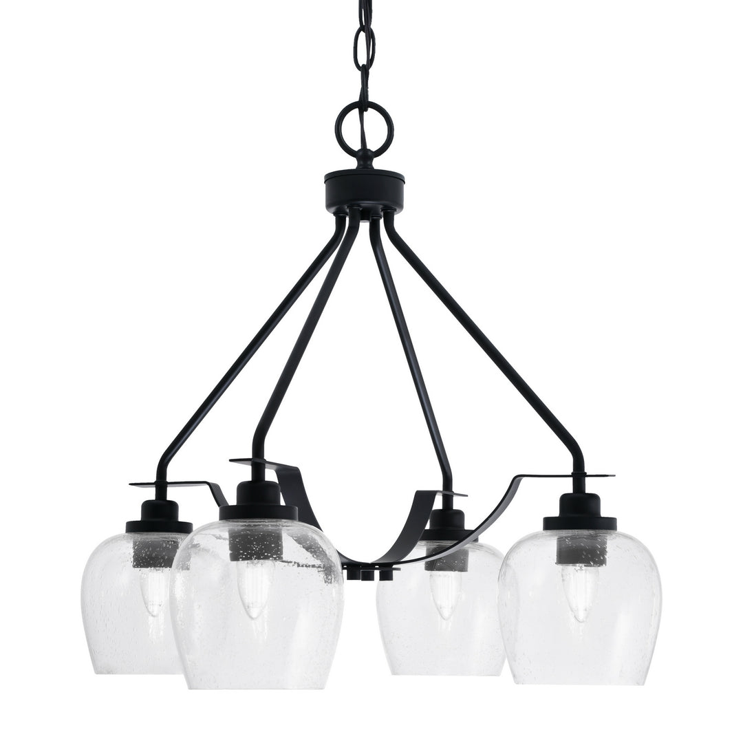 Toltec Odyssey 2604-mb-4810 Chandelier Light - Matte Black