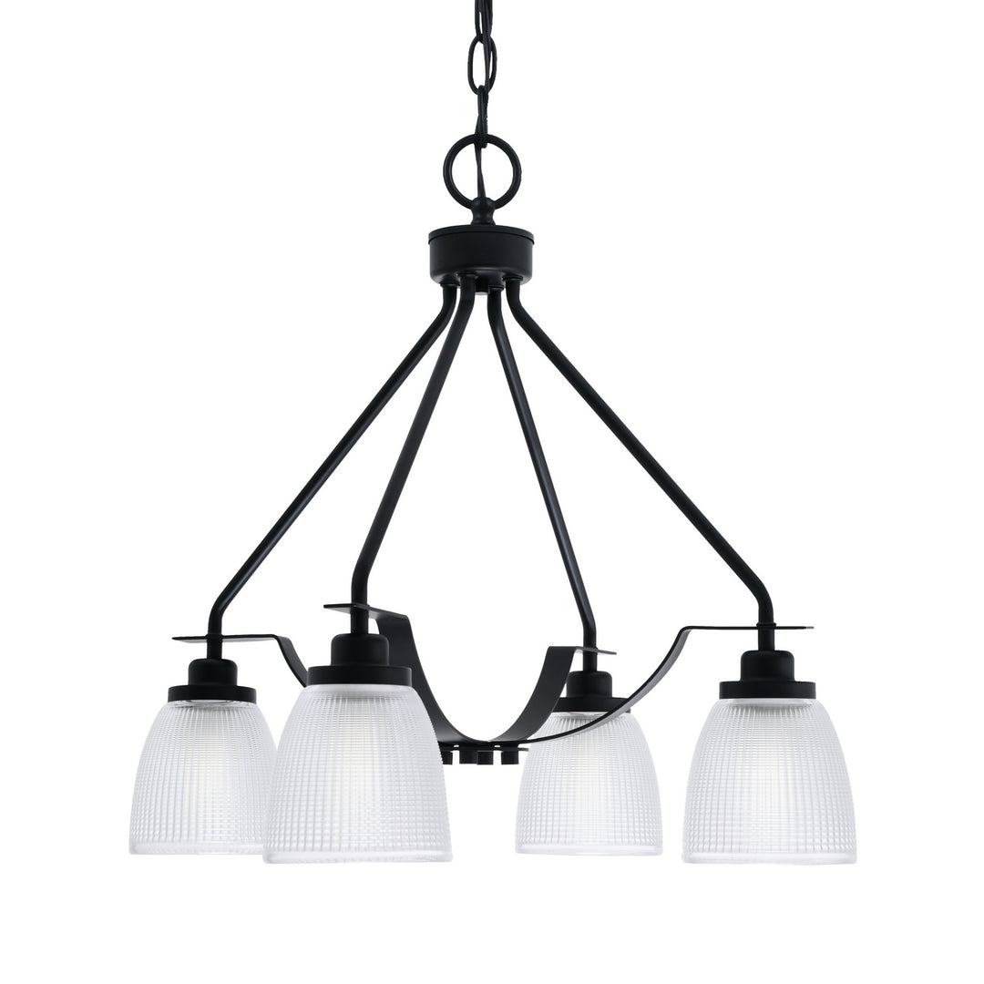 Toltec Odyssey 2604-mb-500 Chandelier Light - Matte Black